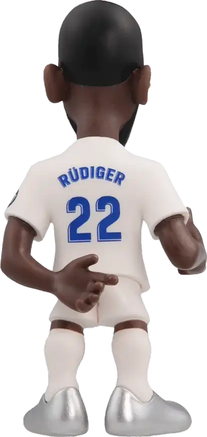 Sběratelská figurka Minix Real Madrid Antonio Rudiger 12 cm bílá