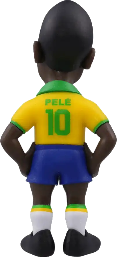 Sběratelská figurka Minix Brazílie Pelé 12 cm žlutá