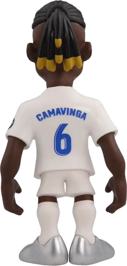 Sběratelská figurka Minix Real Madrid Eduardo Camavinga 12 cm bílá