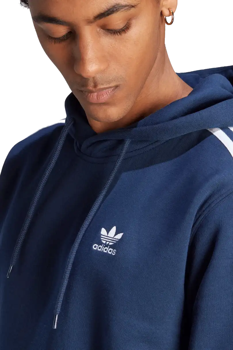 Pánská sportovní mikina s kapucí Adidas Adicolor Classics 3S modrá