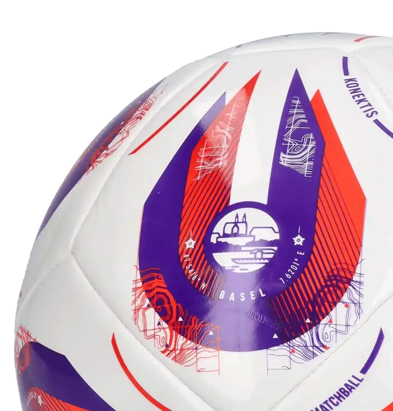 Fotbalový míč Adidas Women's EURO 2025 Club velikost 5 bílý