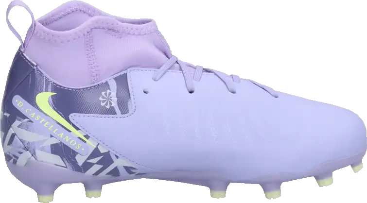 Dětské lisovky Nike Phantom Luna II Academy NU1 FG fialové