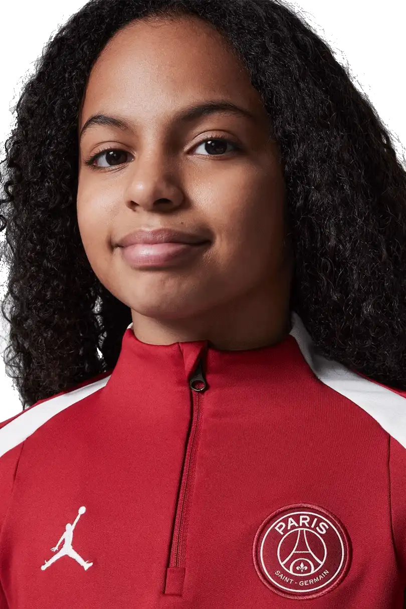 Dětská tréninková mikina Nike PSG 24/25 Strike červená