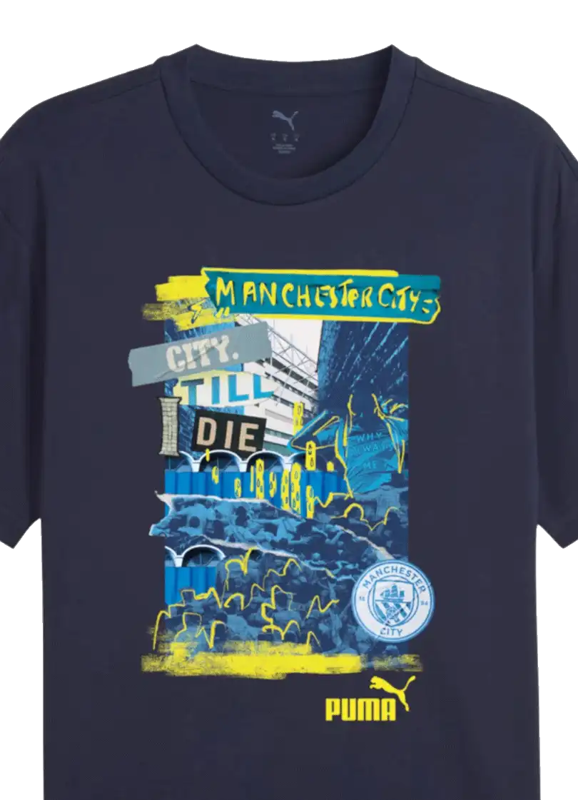 Pánské tričko Puma Manchester City 24/25 FtblNRGY+ modré