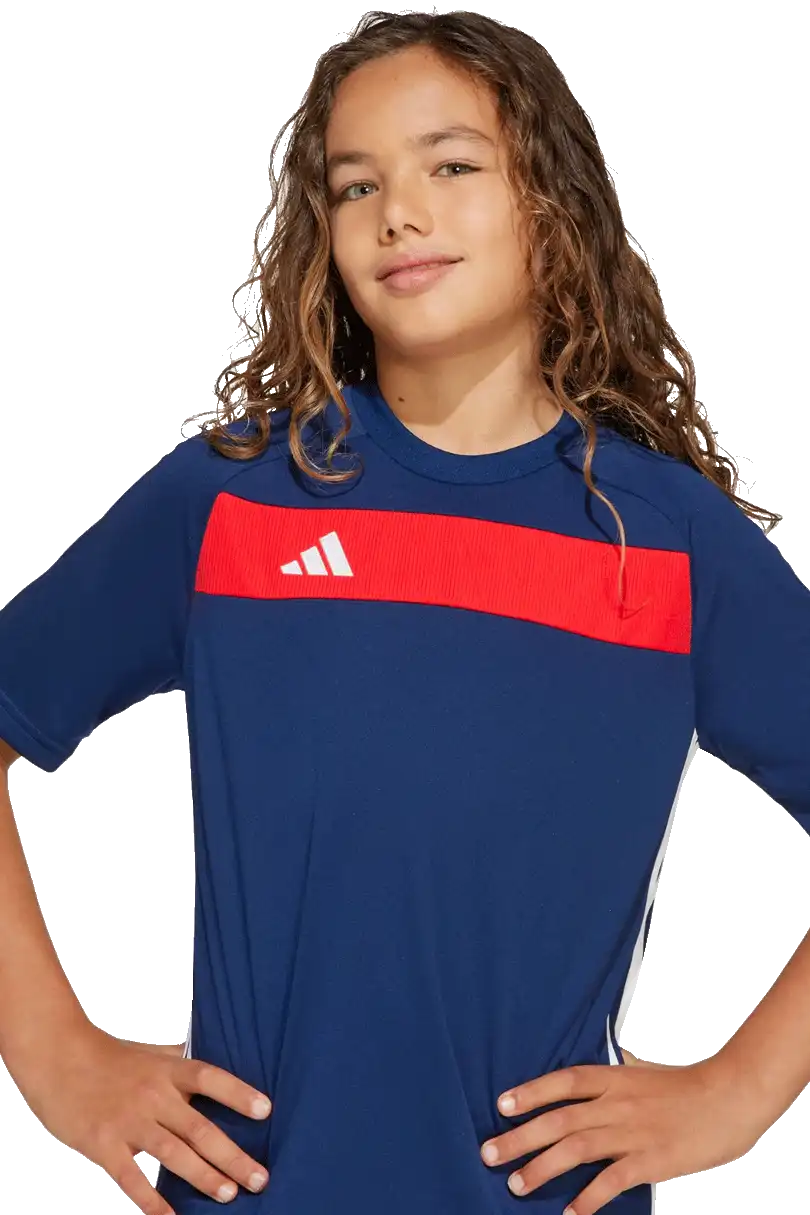 Dětský fotbalový dres Adidas Tiro 25 Essentials modrý