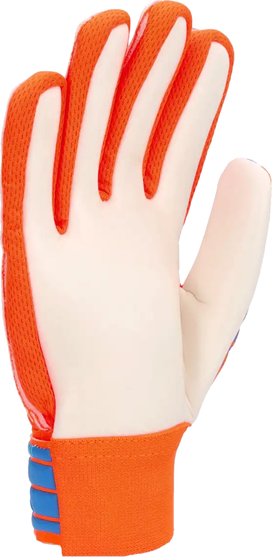 Dětské rukavice Reusch Attrakt Starter Solid Finger Support modro-oranžové