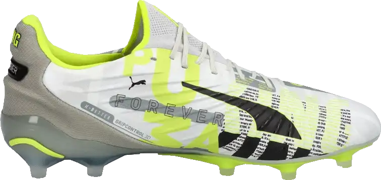 Pánské kopačky lisovky Puma King Ultimate Forever FG/AG šedé
