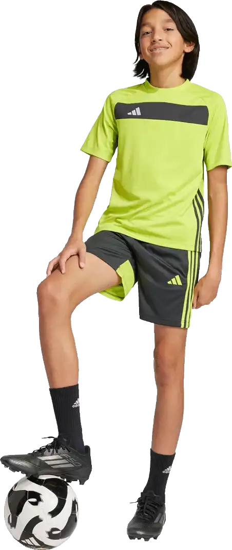 Dětský fotbalový dres Adidas Tiro 25 Essentials limetka