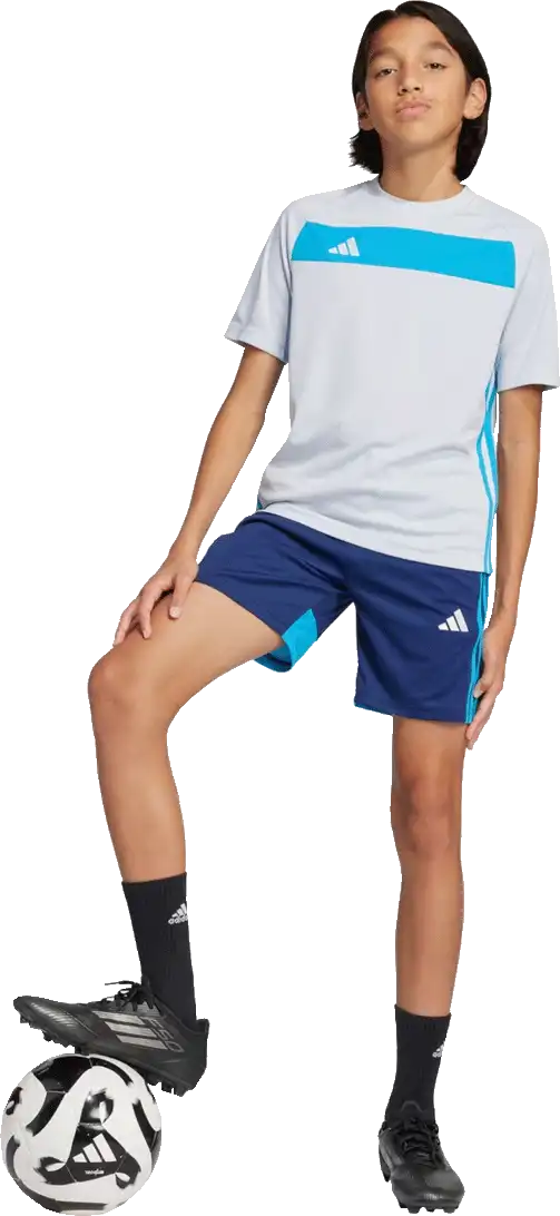 Dětský fotbalový dres Adidas Tiro 25 Essentials bílý