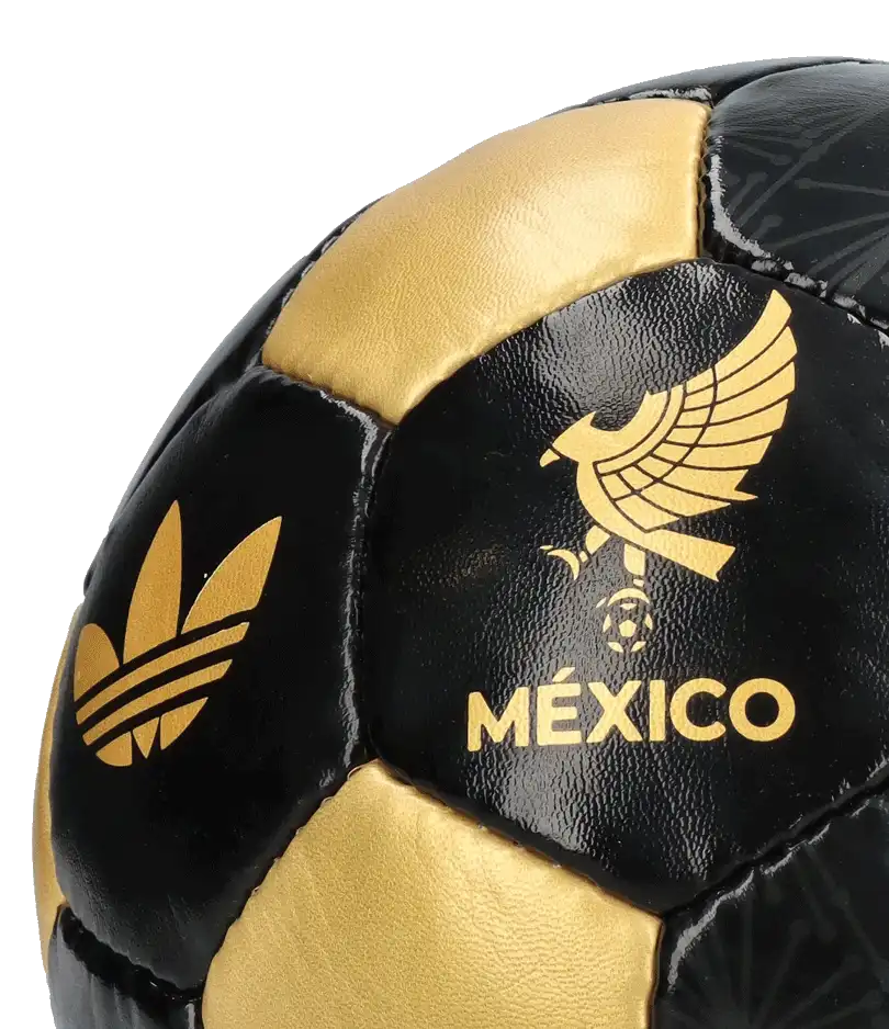 Fotbalový míč Adidas MexicoTrefoil Gold Cup velikost 5 černý