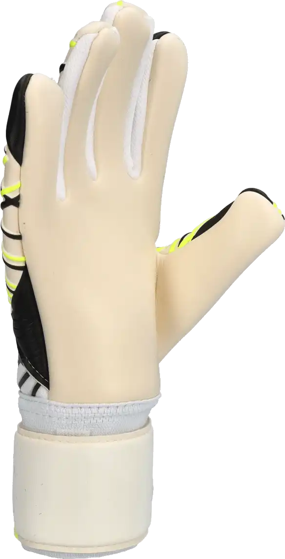 Dětské brankářské rukavice Uhlsport Absolutgrip HN Pro bílo-žluté