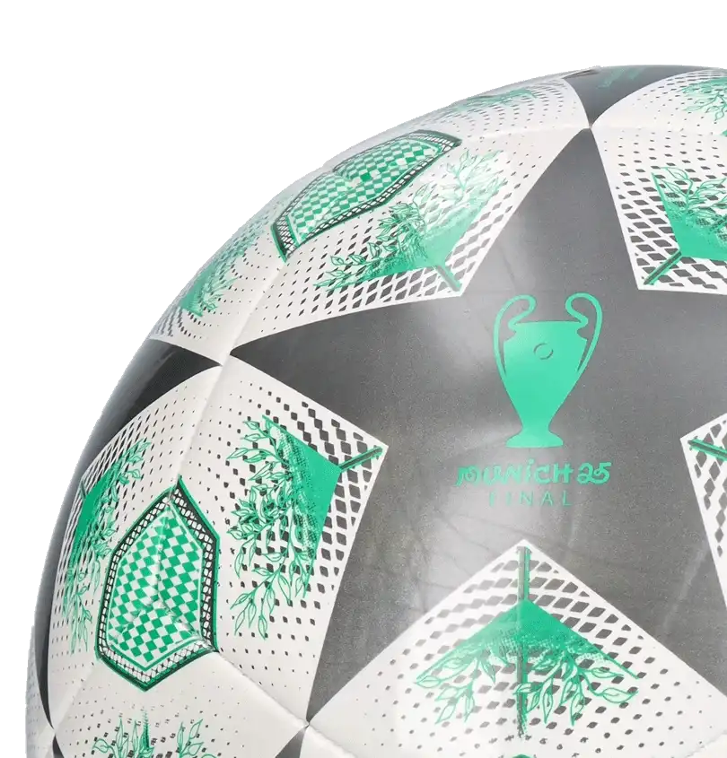 Fotbalový míč Adidas UCL Club 24/25 velikost 3 bílo-černý