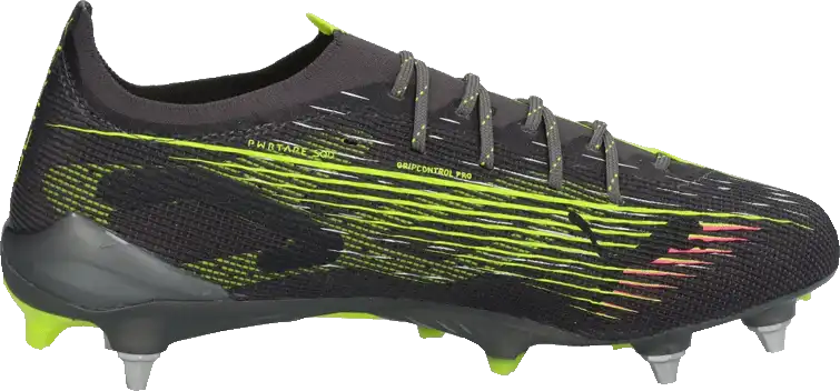 Pánské kopačky kolíky Puma Ultra 5 Ultimate MxSG černé2