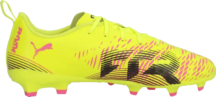 Dětské kopačky lisovky Puma Future 8 Play FG/AG žluté