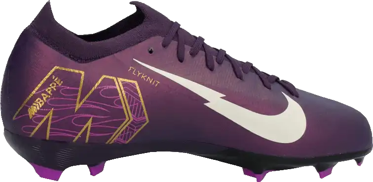 Dětské lisovky Nike Mercurial Zoom Vapor 16 Pro Kylian Mbappé FG fialové