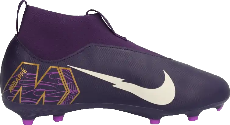 Dětské lisovky Nike Zoom Mercurial Superfly 10 Academy Kylian Mbappé FG/MG fialové