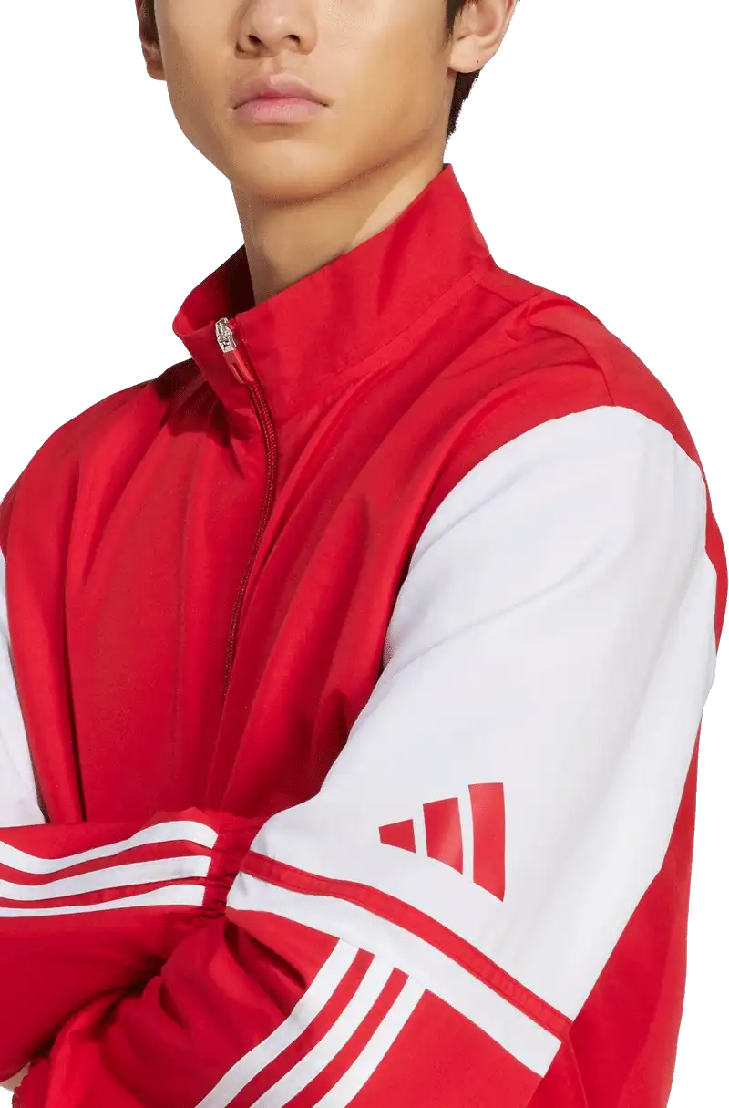 Pánská sportovní bunda Adidas Squadra 25 Presentation červená
