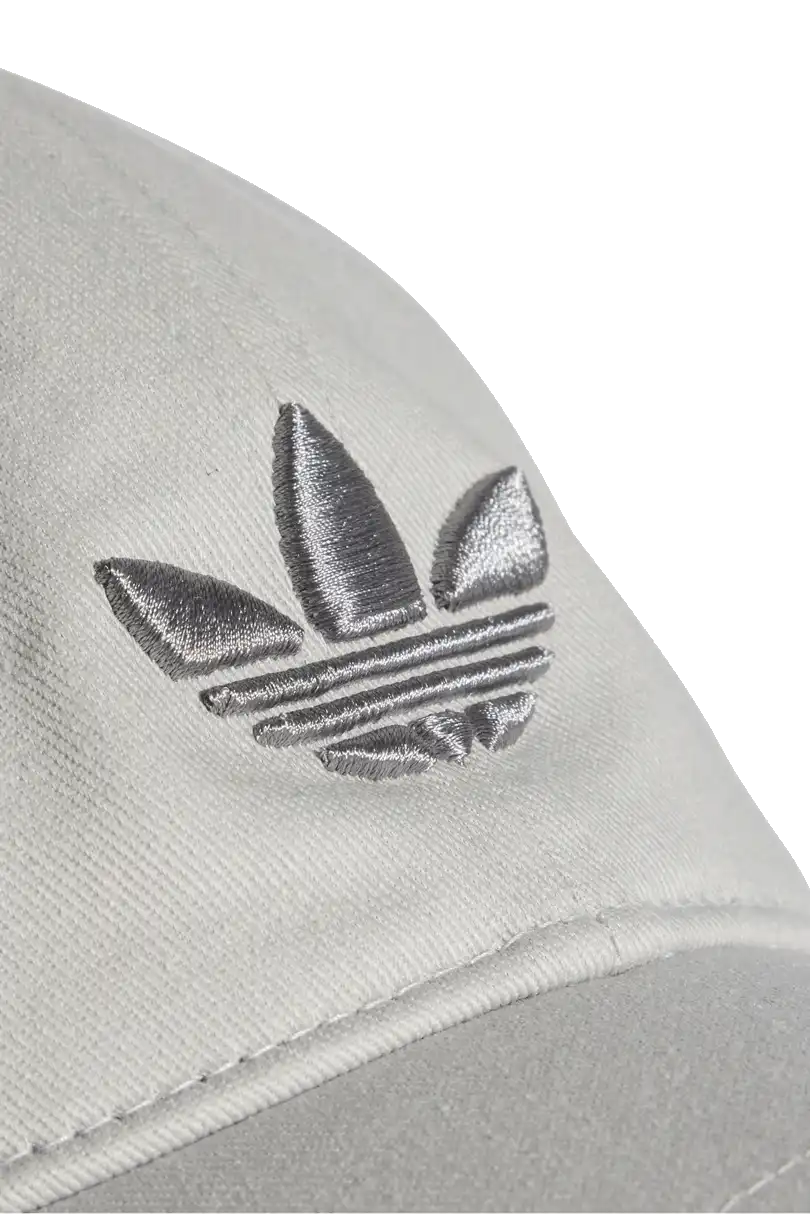 Unisex kšiltovka Adidas Adicolor Classic Trefoil Baseball šedá