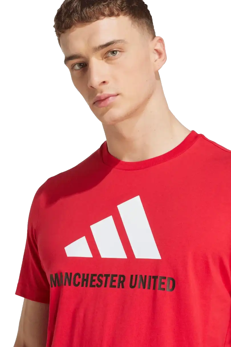 Pánské tričko Adidas Manchester United 24/25 Seasonal Graphic Tee červené