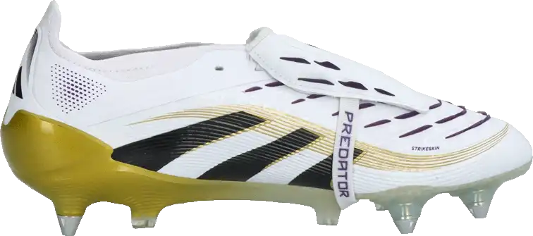 Pánské kopačky kolíky Adidas Predator Elite FT SG bílé2