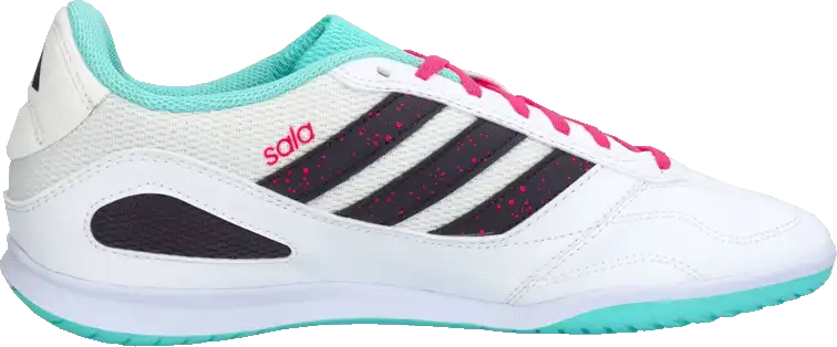 Pánské sálové kopačky Adidas Super Sala Competition III IN bílé3