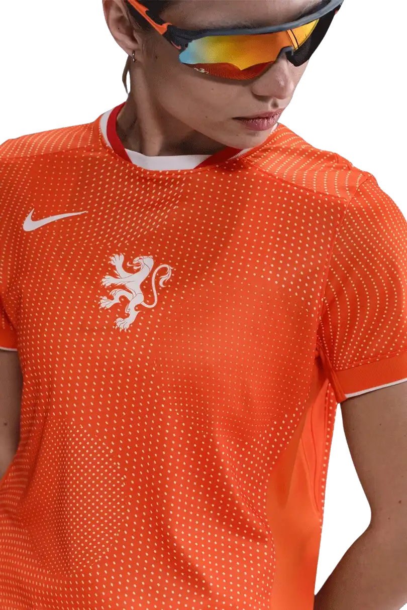 Dámský domácí fotbalový dres Nike Nizozemí 25/26 oranžový