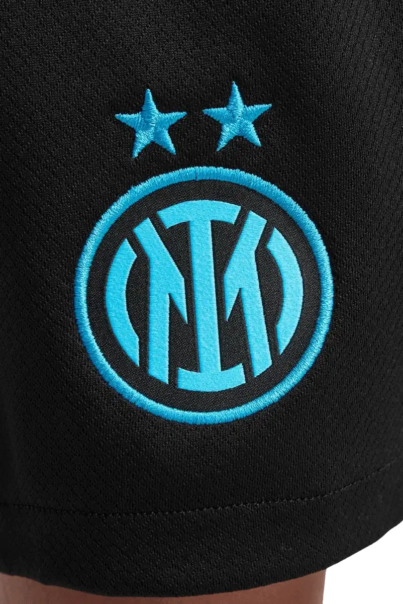 Dětské domácí fotbalové šortky Nike Inter Milan 25/26 černé