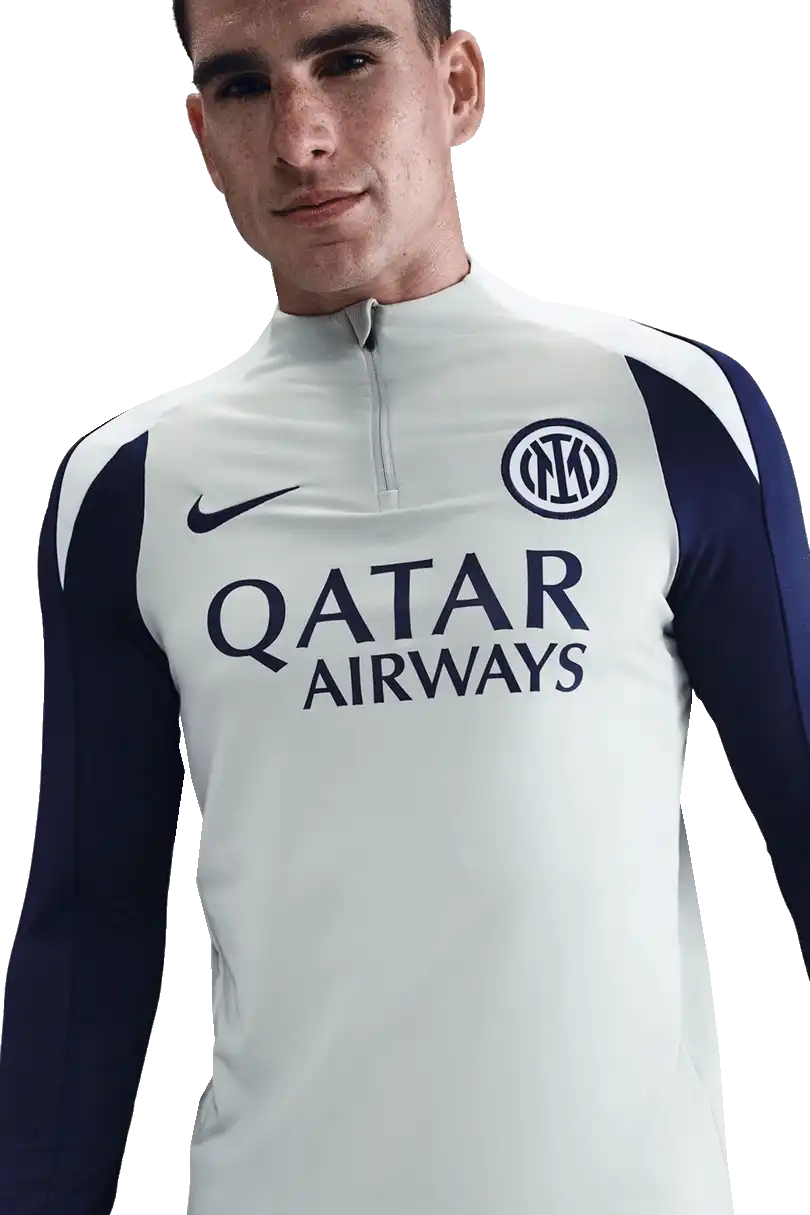 Pánská tréninková mikina Nike Inter Milán 25/26 Strike mátově-modrá