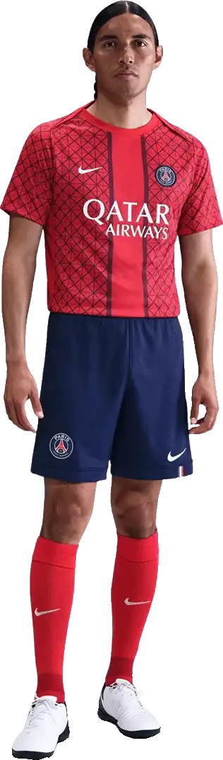 Pánský předzápasový dres Nike PSG 25/26 Academy Pro červený