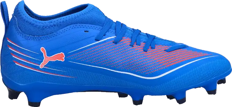 Dětské kopačky lisovky Puma Ultra 6 Match FG/AG modré