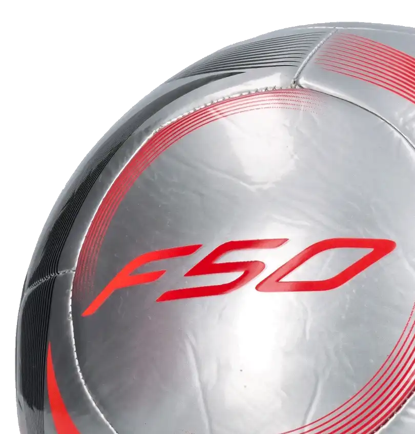 Fotbalový míč Adidas Messi Club velikost 5 stříbrný2