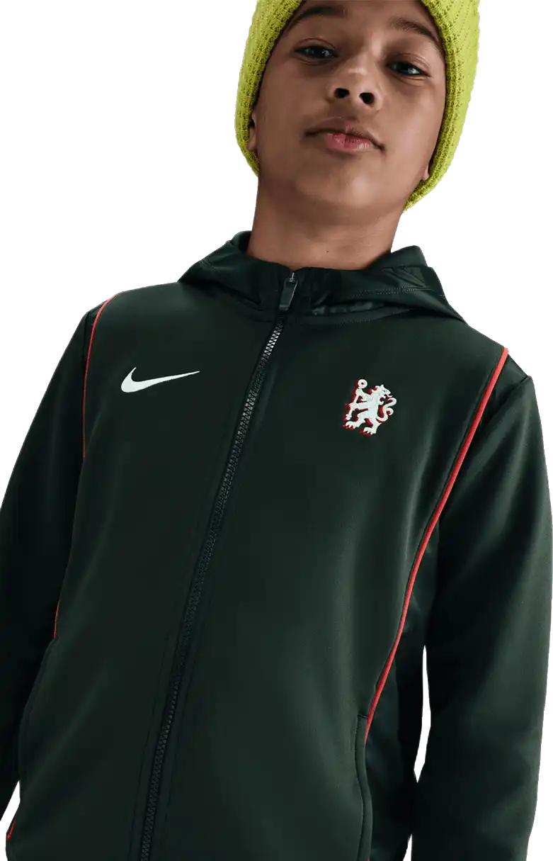 Dětská tkaná fotbalová souprava Nike Chelsea FC 25/26 Strike zelená