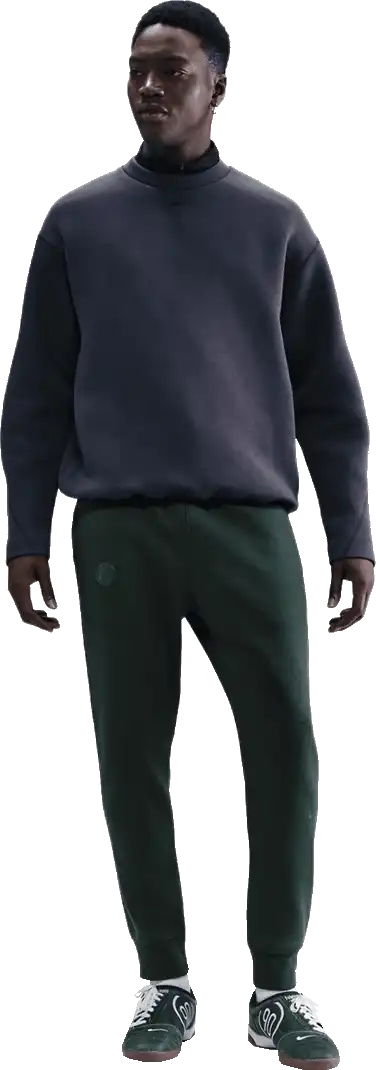 Pánské fotbalové běžecké kalhoty Nike Chelsea FC 25/26 Jogger zelené