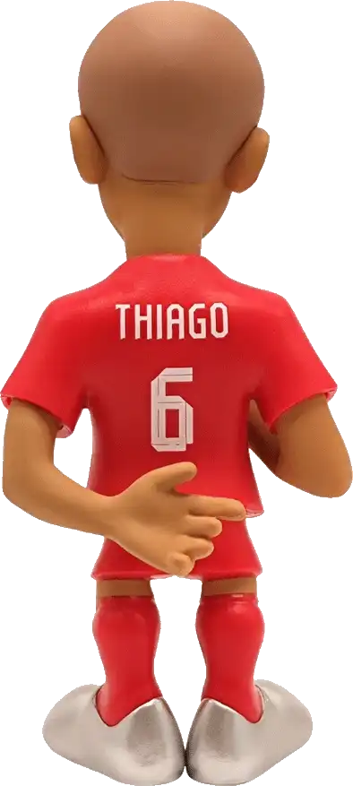 Sběratelská figurka Minix Liverpool FC Thiago Alcantara 12 cm červená