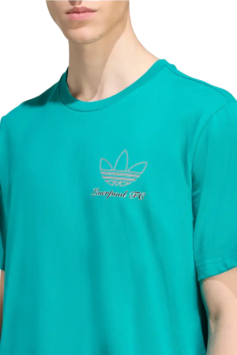 Pánské tričko Adidas Liverpool FC 25/26 Terrace Icons Graphic máta