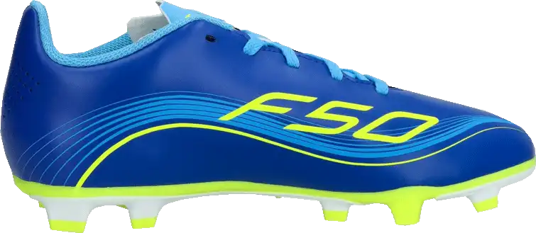 Dětské kopačky lisovky Adidas F50 Club Messi FG/MG modré