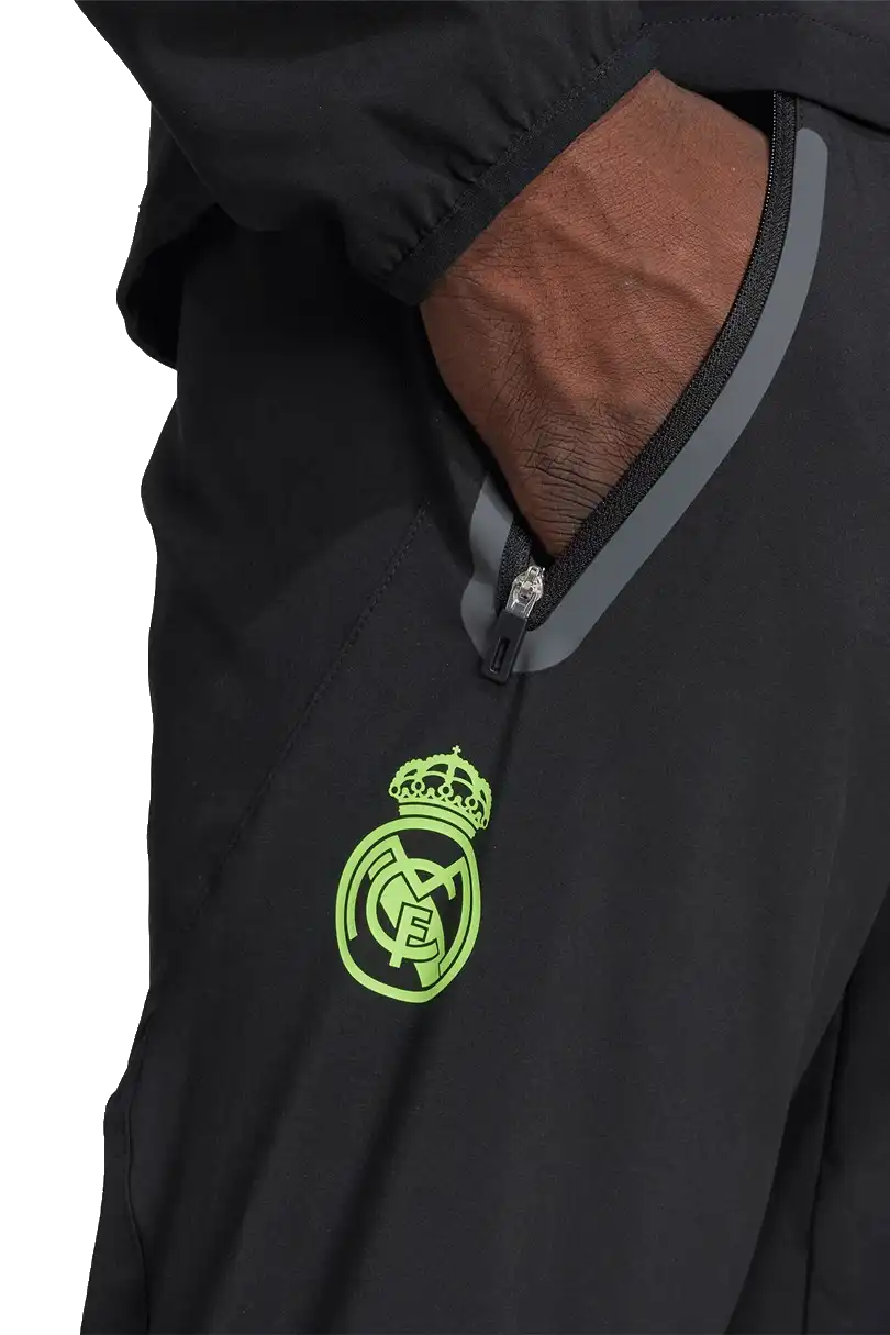Pánské kalhoty Adidas Real Madrid 25/26 Competition Vis Tech Travel černé