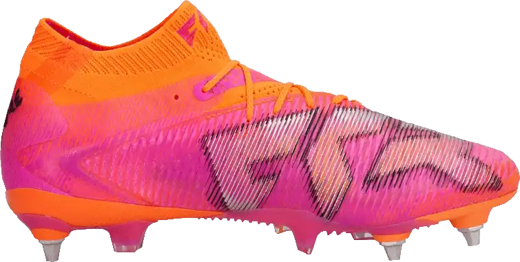 Pánské kopačky kolíky Puma Future 8 Ultimate MxSG oranžové