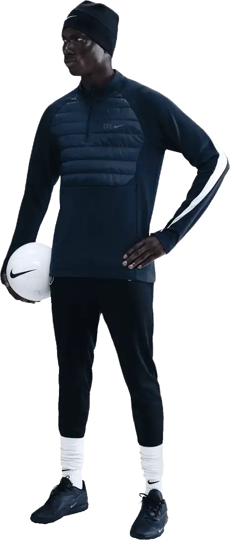 Pánská mikina Nike Chelsea FC 25/26 Academy Winter Warrior modrá