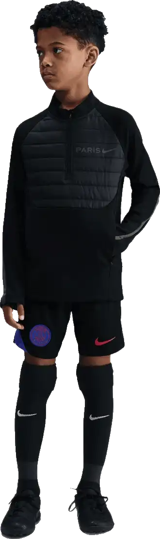 Dětská mikina Nike PSG 25/26 Academy Winter Warrior černá