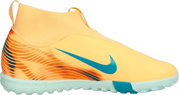 Dětské turfy Nike Zoom Mercurial Superfly 10 Academy Kylian Mbappé TF oranžové2