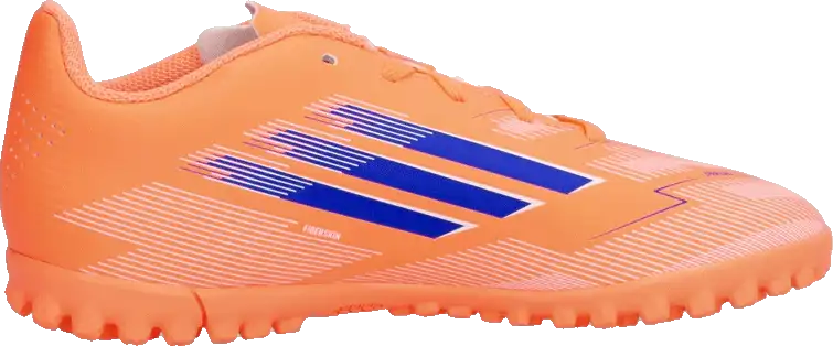 Dětské kopačky turfy Adidas F50 Club TF oranžové
