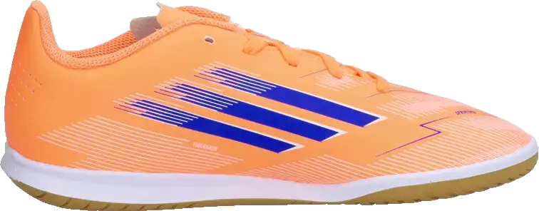 Dětské sálové kopačky Adidas F50 Club IN oranžové