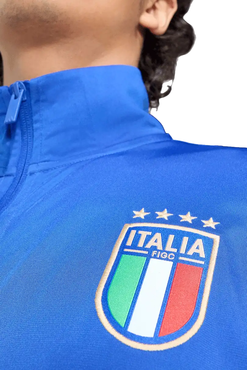 Pánská mikina Adidas Itálie 2026 DNA Track Top modrá