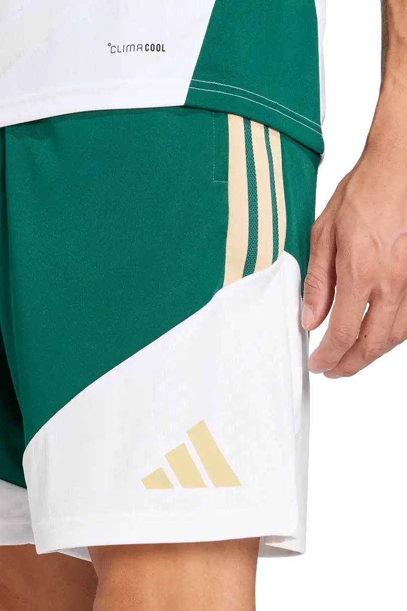 Pánské tréninkové šortky Adidas Itálie 2026 bílo-zelené