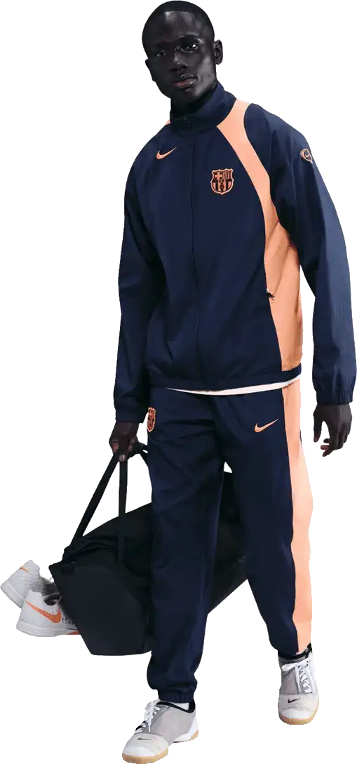 Pánská bunda Nike FC Barcelona 25/26 Total 90 Track modrá