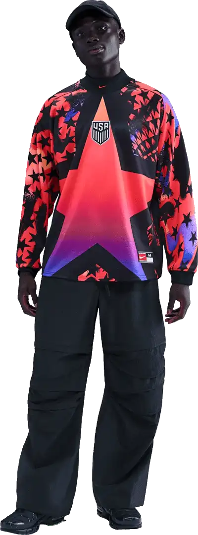 Pánský brankářský dres s dlouhým rukávem Nike USA 2026 vícebarevný