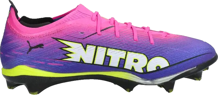 Pánské kopačky lisovky Puma Ultra 6 Carbon Nitro FG fialové