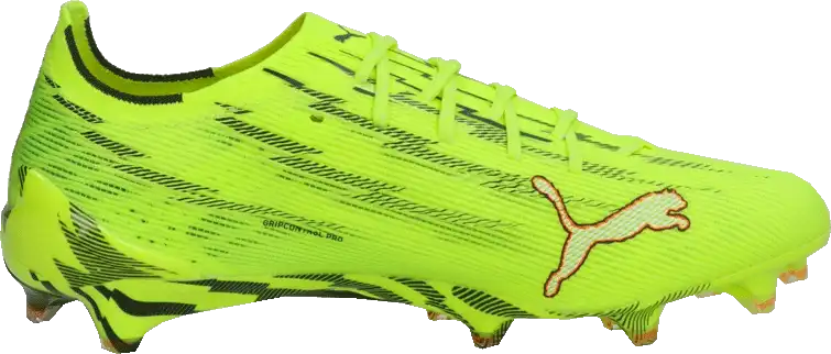 Pánské kopačky lisovky Puma Ultra 6 Ultimate FG limetka