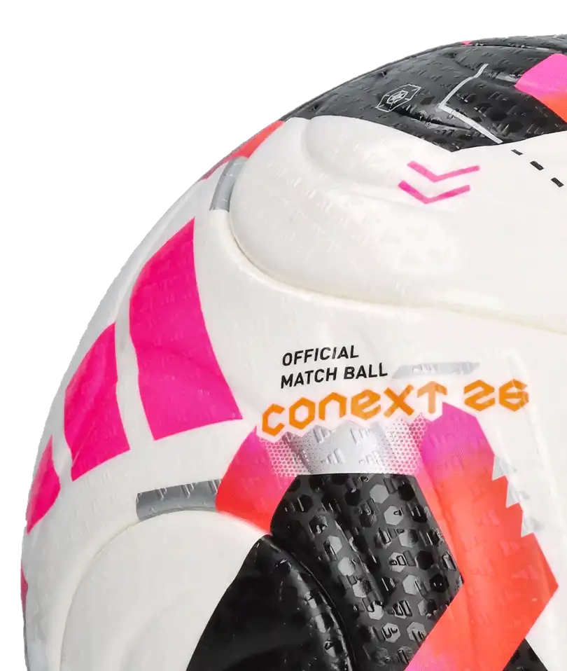 Fotbalový míč Adidas Conext 26 Pro velikost 5 bílý
